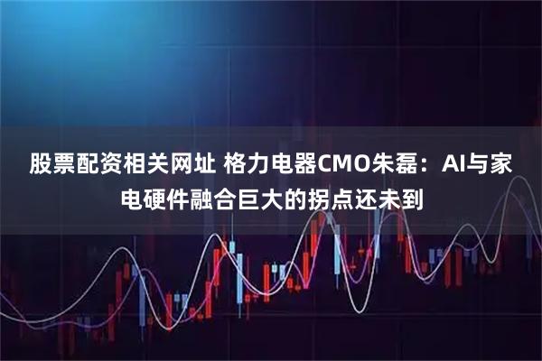 股票配资相关网址 格力电器CMO朱磊：AI与家电硬件融合巨大的拐点还未到